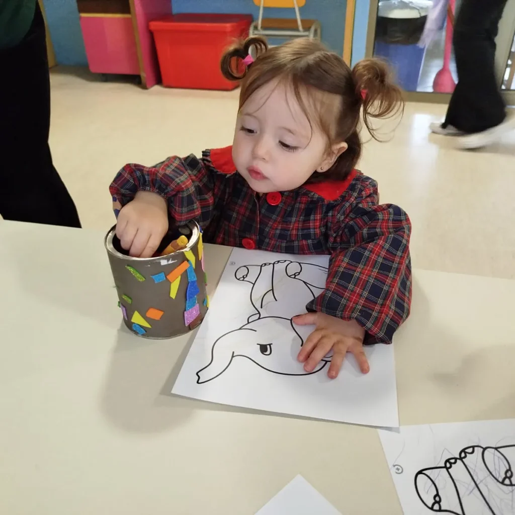 Niños y niñas en el nivel Sala Cuna